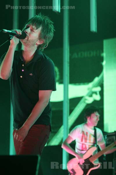 RADIOHEAD - 2008-06-10 - PARIS - Bercy - Colin Greenwood - Thomas Edward Yorke